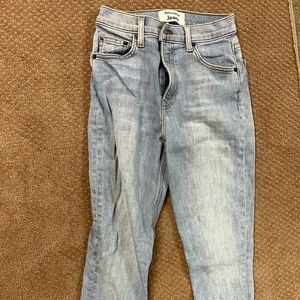 Reformation womens light wash denim jeans Skinny 26